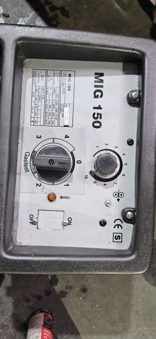 Máquina de soldar c/s gás MIG 150A