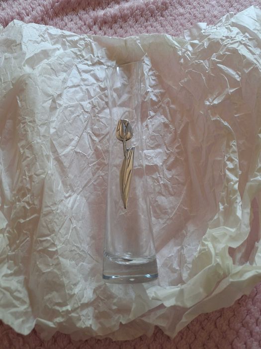 Jarra/solitário de vidro e estanho da Fundirroca