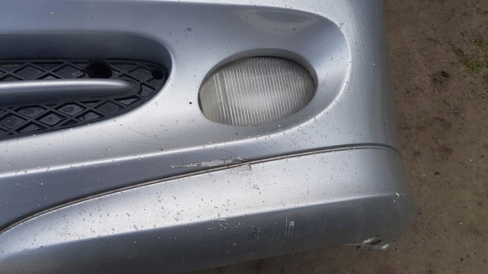 Mercedes W203 744 Zderzak Przód Halogeny Lift