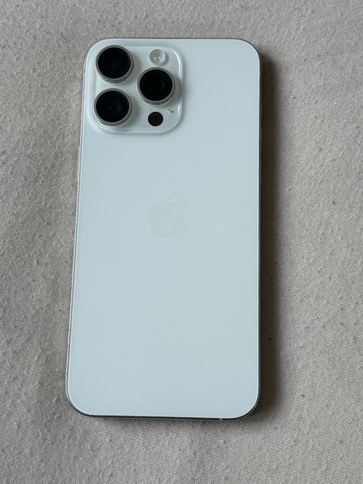 iPhone 15 Pro Max 256GB White Titanium (Biały)