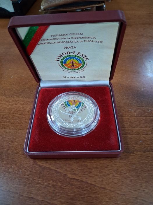 Medalha prata Timor
