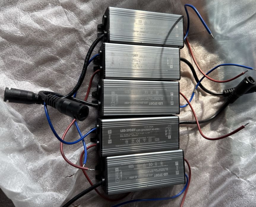 Драйвер для LED панелі 36Вт.40-45Вт. 600мА 50-60В нові