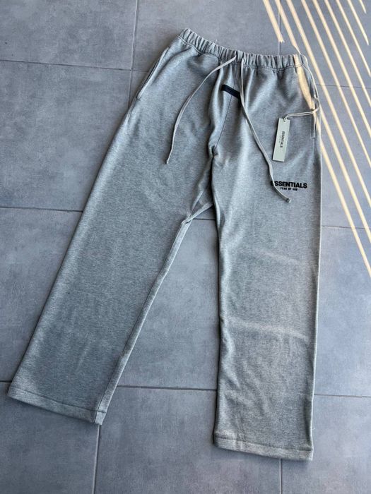 ‼️РОЗПРОДАЖ‼️ Штани Спортивні Essentials  (Fog,фог,есеншл,baggy)