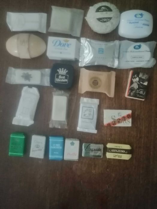 Colecção de sabonetes antigos