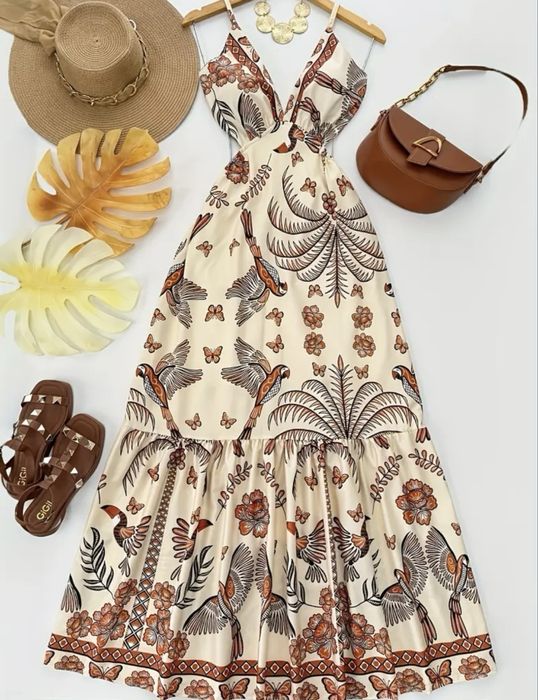 Vestido verao tamanho M novo