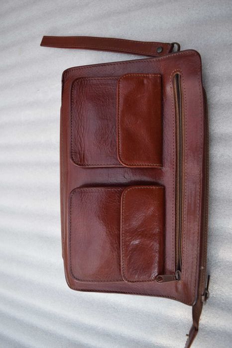 SASZETKA Skórzana Męska Jak Nowa Okazja Olsztyn Dajtki Wysyłka