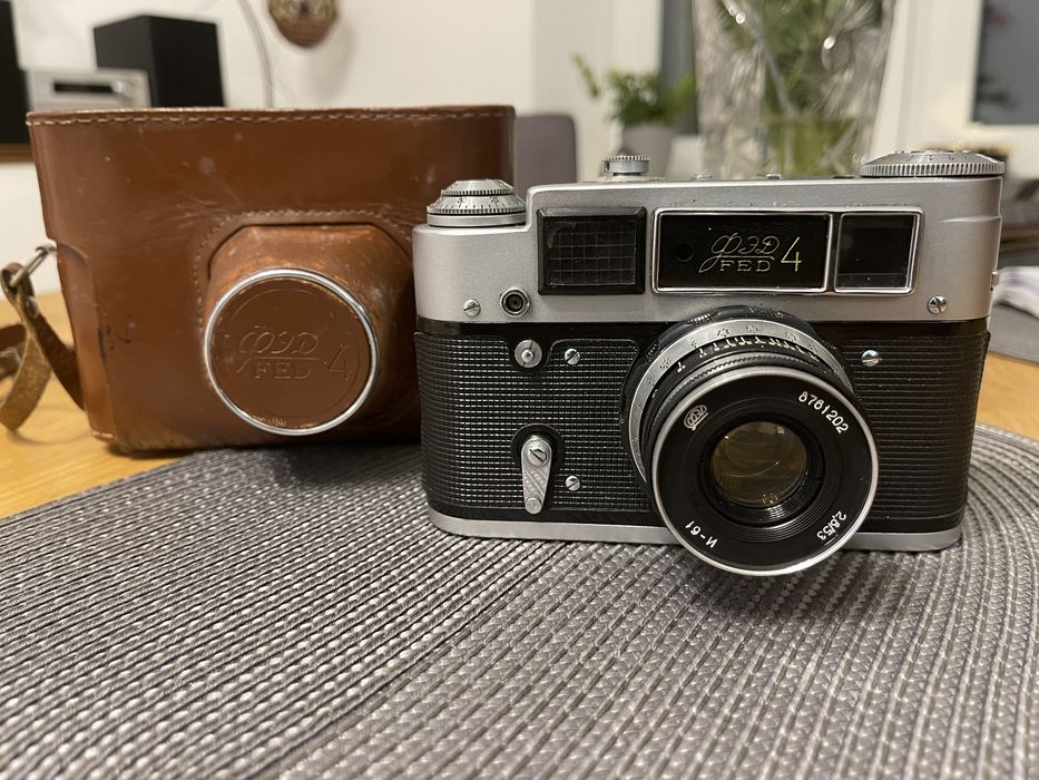 Aparat fotograficzny FED 4 analogowy Made in USSR.