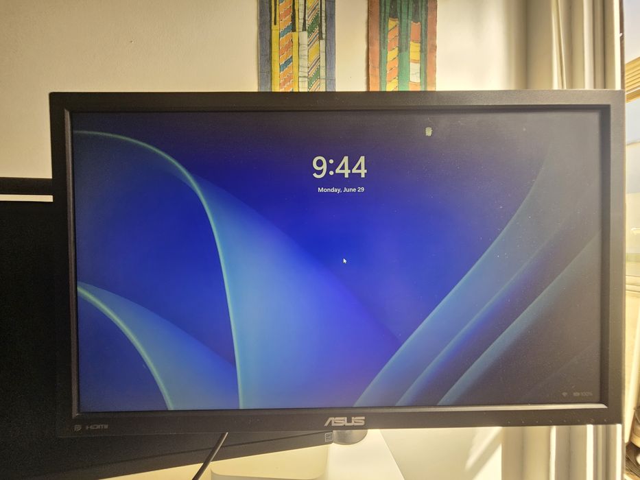 Monitor ASUS VP247QG 24” 75 Hz com base e braço articulado