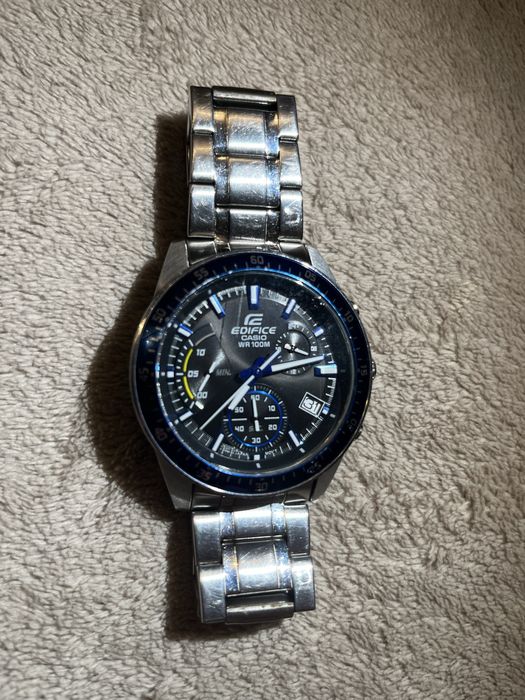 Годинник Casio Edifice WR 100M(EFV-540) нержавіючі