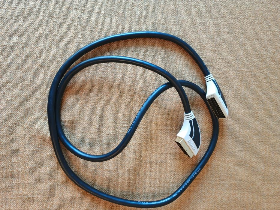 Кабель SCART-SCART Gold Connections