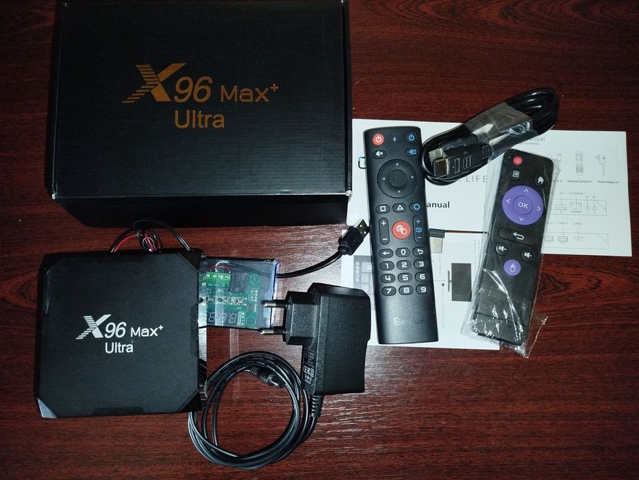 ТВ бокс X96 max+ ultra 4/64