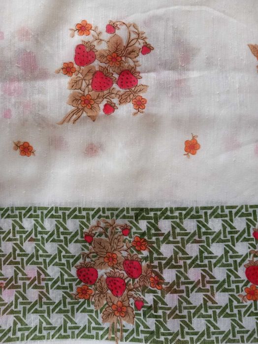 Tecido leve estampado