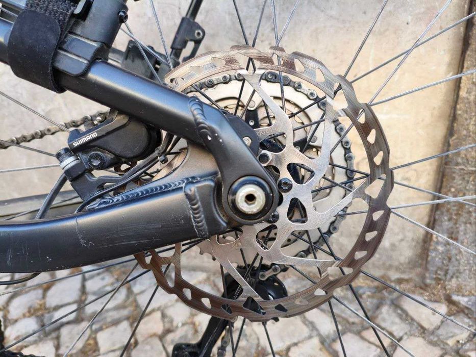 E-Bike Orbea Wild FS 30 (Tamanho M) - Transmissão Nova 10v + Bateria com excelente autonomia