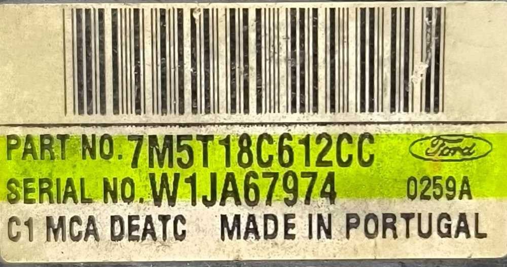 Comando Chauffage / Sofagem 7M5T18C612CC - FORD FOCUS II Turnier
