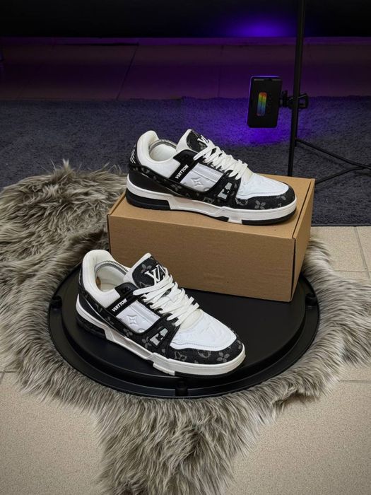 ТОП! Кросівки чоловічі Louis Vuitton Trainer 41 42 43 44 45