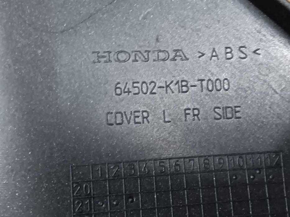 Carenagem frontal esquerda Honda NSS125 / 350 Forza versão 2021 e 2022