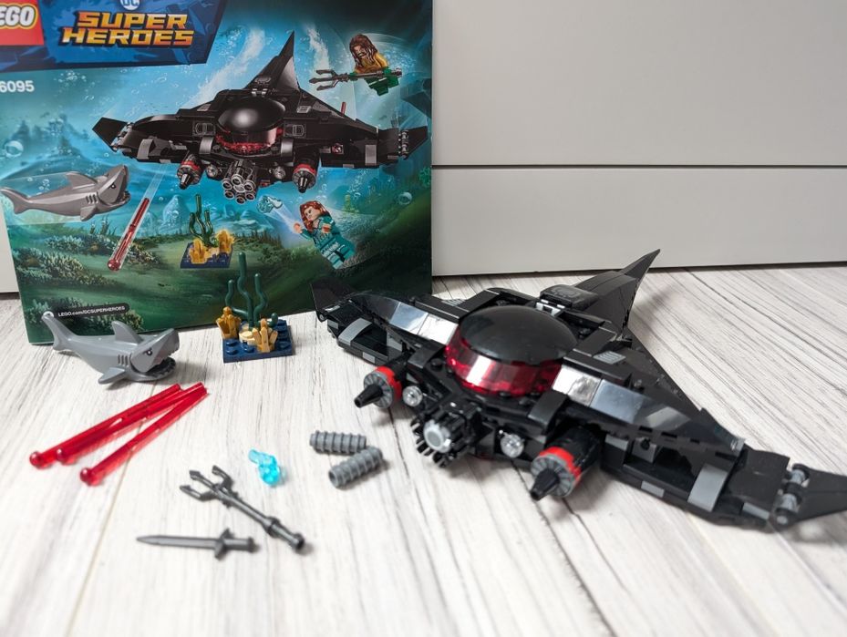 Lego Super Heroes 76095 Aquaman Atak czarnej Manty