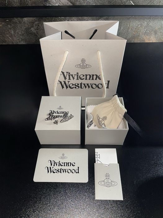 Vivienne Westwood Thin lines  сережки Earrings подвеска вествуд серьги