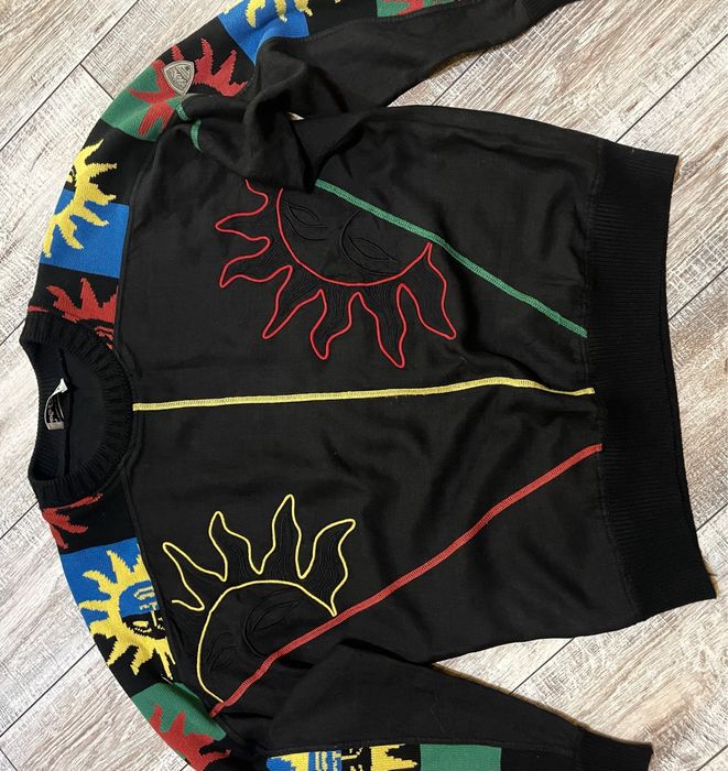 Carlo Colluci Vintage Kultowy sweter lata 90-te r48