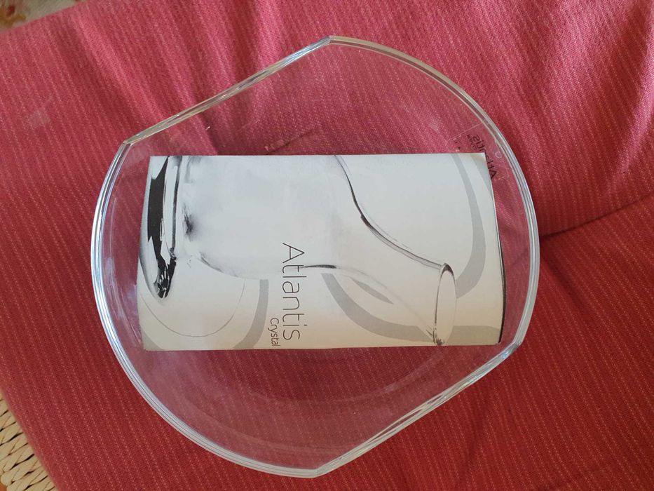 Atlantis Cristal, Taça/Salsa na embalagem original. Nova.