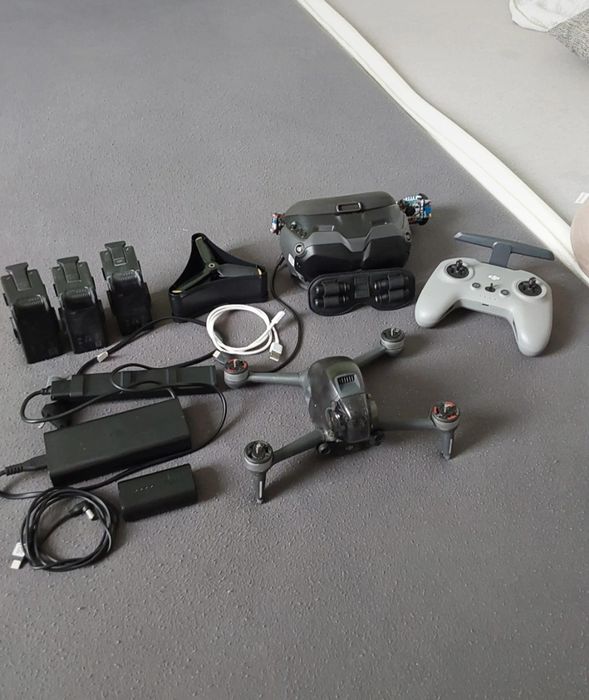 Dron dji fpv duży zestaw