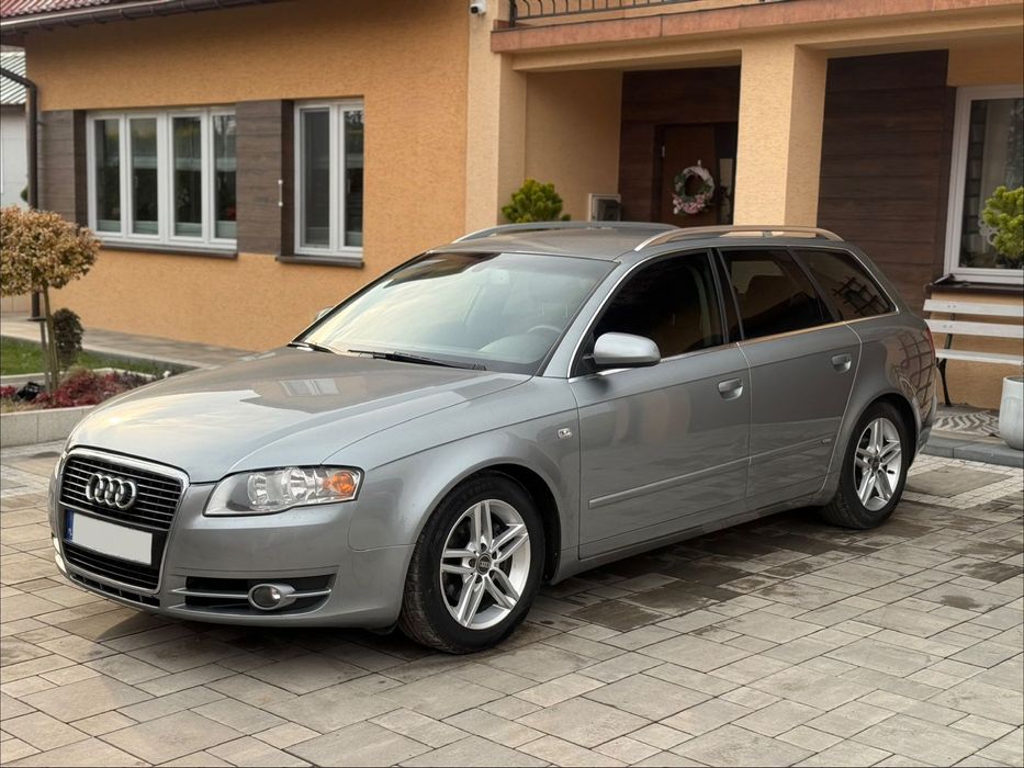 Audi A4 Avant Audi A4 B7 Kombi 2.0 TDI BPW 2007r Automat Dobre wyposażenie Bez rdzy