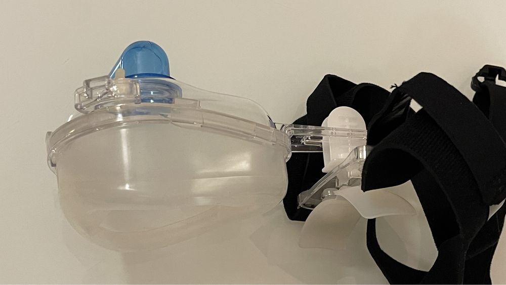 Нова Сіпап маска ротоносова, cpap, біпап, ивл, швл, Resmed