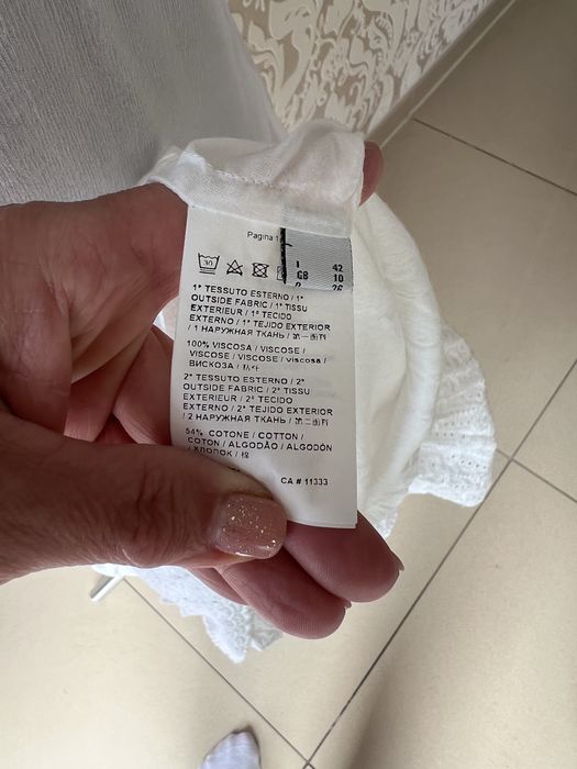 Pinko biała suknia letnia r.it.42 nasz 38 nowa pinko