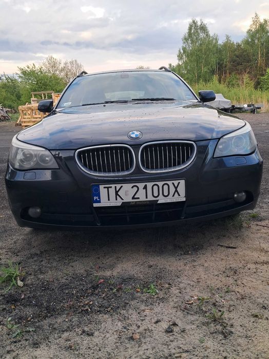 BMW E61 530i GAZ Automat Skóry Panorama Hak