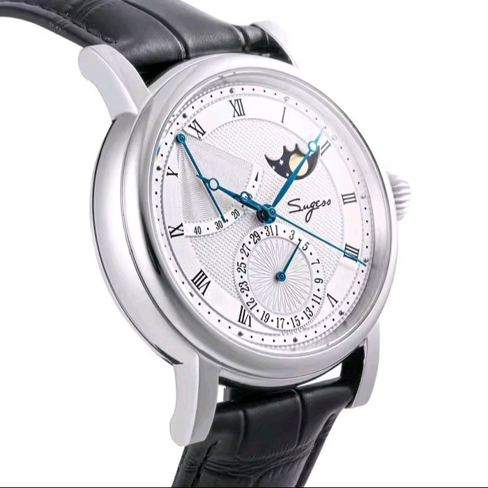 Механічний чоловічий годинник Segess s426 автопідзавод. Омаж Breguet