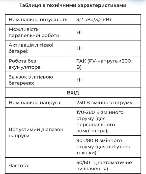 Інвертор EASUN 3.2kW 24V SMG-II /  Инвертор Easun 3.2kw 24v
