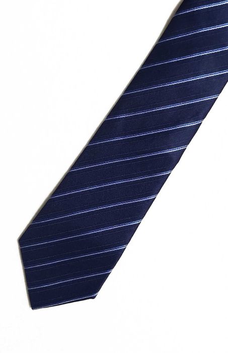 Krawat ściągany na zamek błyskawiczny 45,5cm satynowy