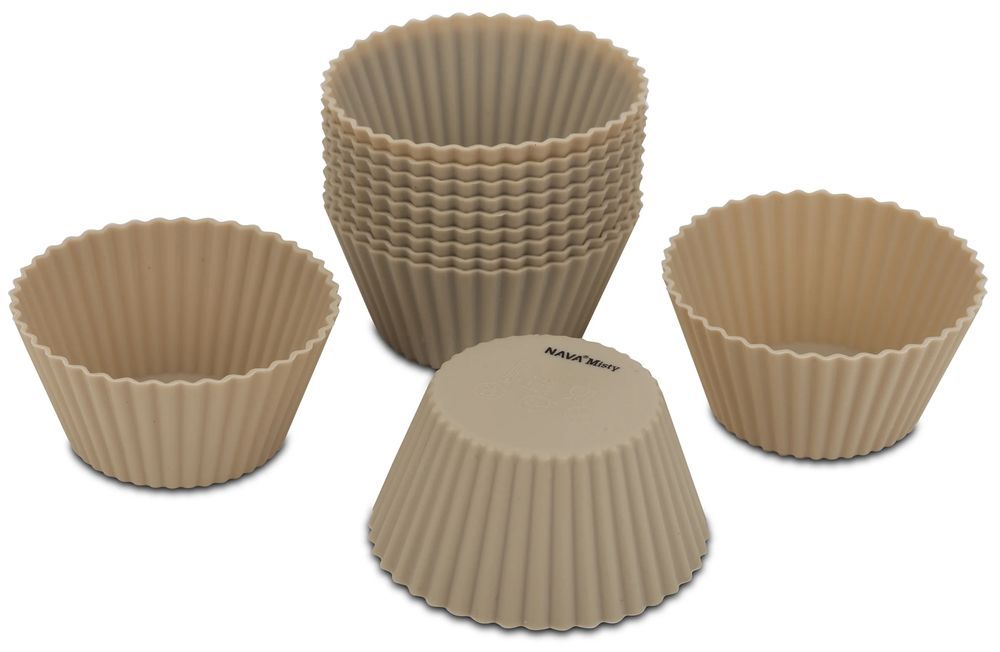 12X Foremki Silikonowe Pieczenia Muffinek Babeczek