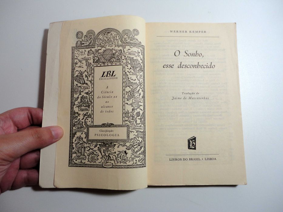 "O Sonho, esse Desconhecido" (Werner Kemper)