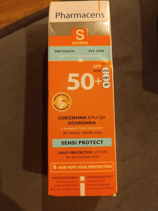 Pharmaceris S codzienna emulsja ochronna do twarzy i okolic oczu 50ml
