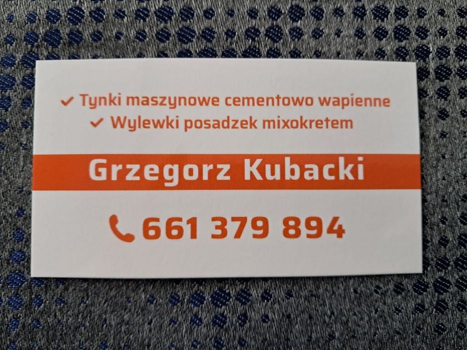 Tynki maszynowe - cementowo wapienne gipsowe Łódzkie