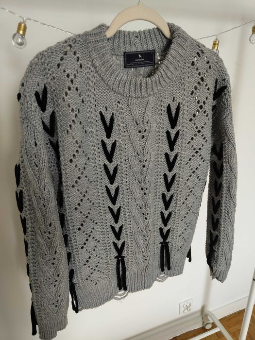 Medicine sznurowany sweter S