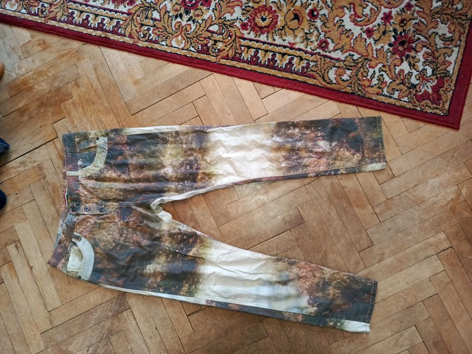 Forest print 3d zwężane las nadruk