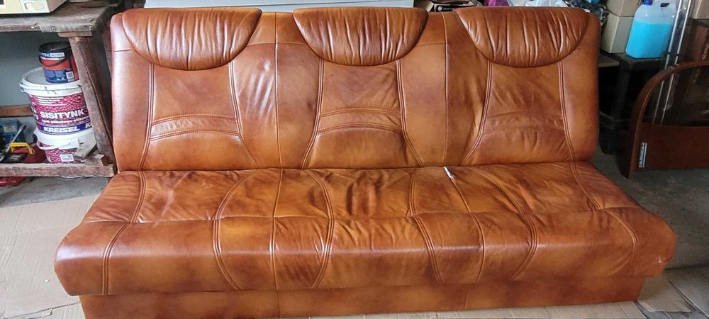 Sofa skóra ekologiczna