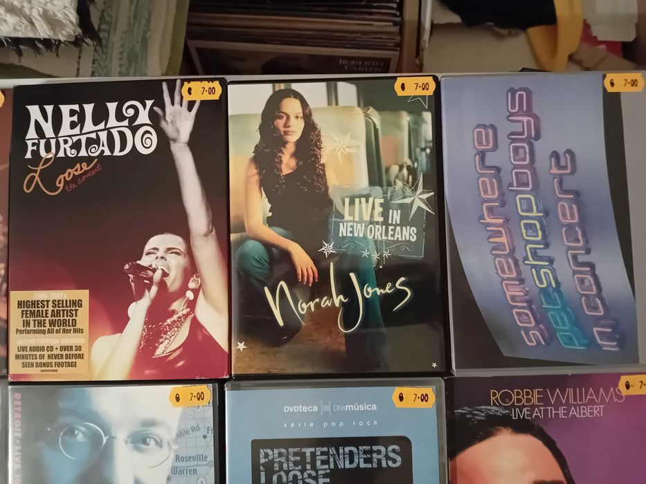 Dvd Musical Concertos Grandes Artistas Internacionais.