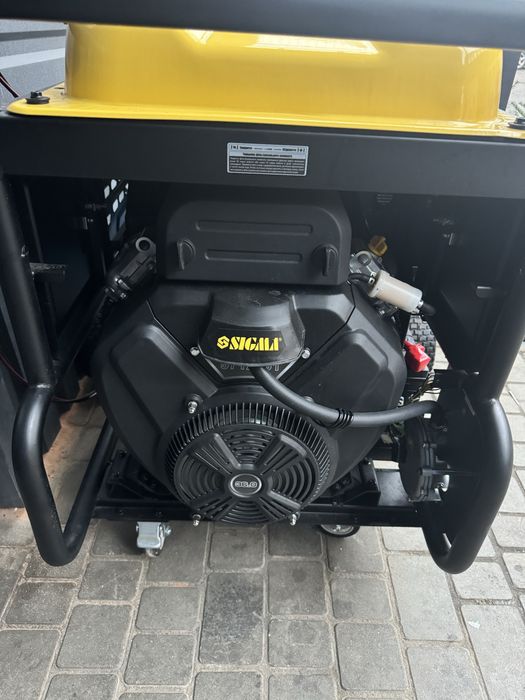 Генератор  бензиновий 220-380 19квт Sigma