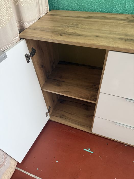 Комод сонома білий