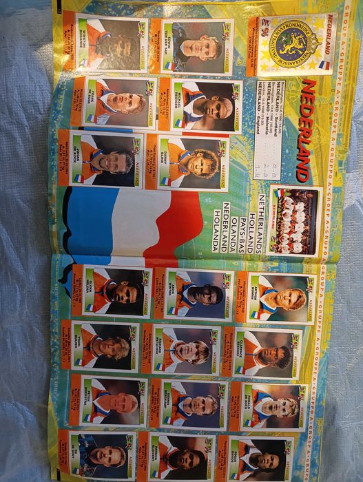 Caderneta Panini Europeu 1996 (Completa)