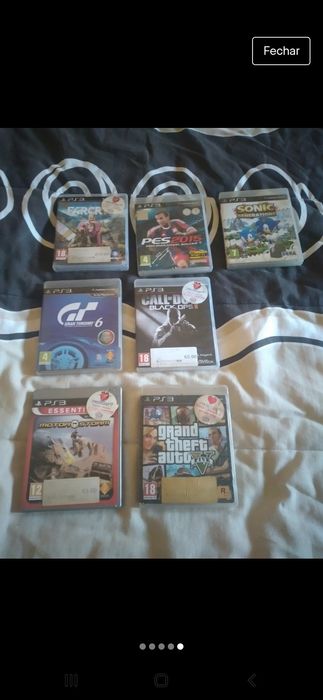 Vendo PS3 em muito bom estado com 13 jogos+televisão com comando64739681484545121