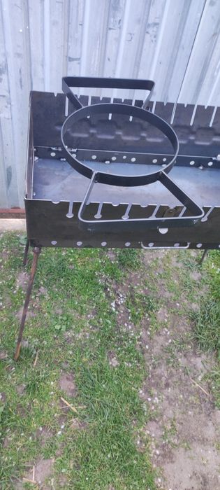 Підставка кільце чебурашка під казан на мангал