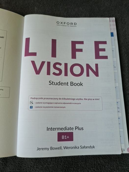 Podręcznik Life Vision B1+