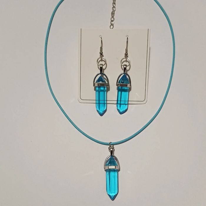 Conjuntos cristais- colar e brincos