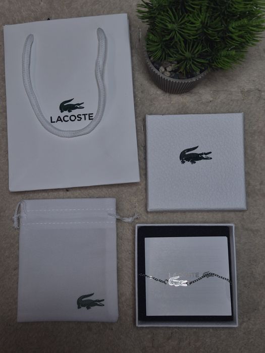 ПОДАРУНОК НА 8 БЕРЕЗНЯ / Жіночий браслет Lacoste / женский браслет Lac