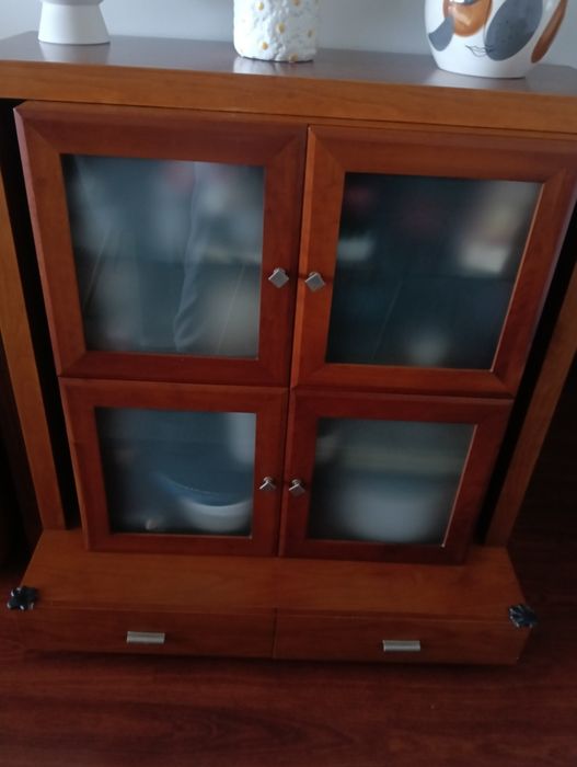 Conjunto mobiliário de sala de jantar e estar