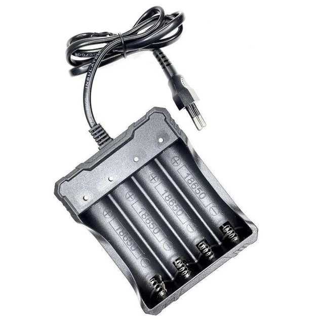 Зарядное устройство на 4x18650 от сети 220V аккумуляторы